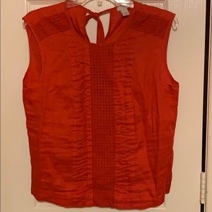 J crew red tank top